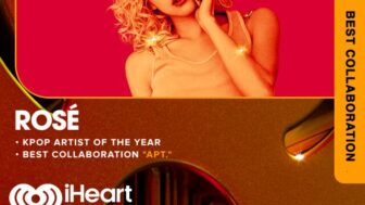 ブラックピンクロゼ、「アパート」で美アイハートラジオ2冠王に輝いた。