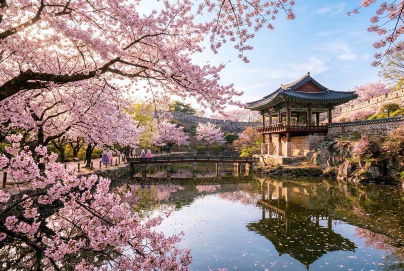 "서울가는 버스 탔는데, 중간에 내렸어요" 최신 MZ 벚꽃 명소 추천