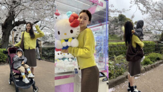 ソン・ヨンジェ、息子との春のひととき…桜の下で見せた「ママの笑顔」が話題