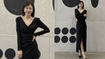 鄭助國＆キム・ソンウン、3児の母とは思えない…スリムなドレス姿で圧倒的な美しさ披露