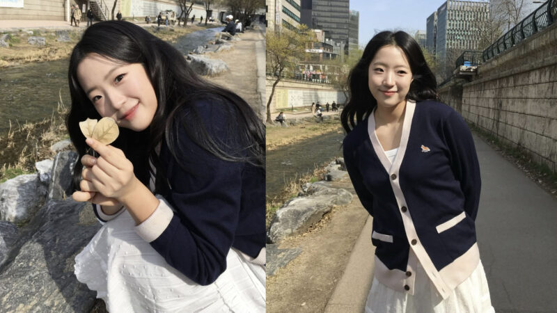 申裕斌、清渓川を散歩する姿がキャッチされる…「国民の妹」の春の感性