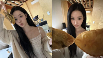 雨の日も輝く美貌…aespaウィンター、圧倒的な清純ビジュアルに釘付け