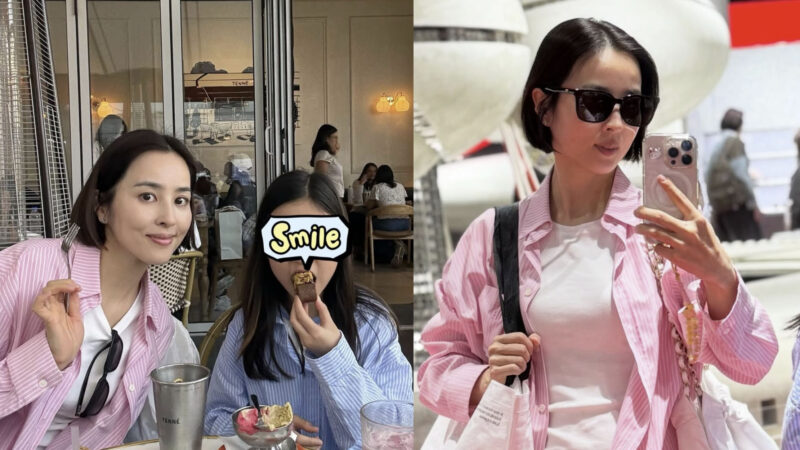 ハン・ヘジン(44)、娘シオンちゃんと聖水洞デート…シャツで決めた洗練コーデが話題