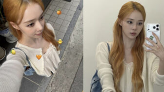 aespaウィンター、金髪で完成させた圧倒的ビジュアル…清純な魅力に釘付け