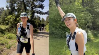ユイ、「人生最長のレース」完走　過酷なランニング後も輝く美貌が話題