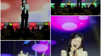 キム・ジョンヨン、'動作バス'に乗って走った大統一祭りの熱気沸騰