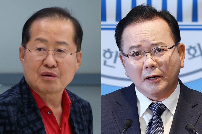 "ホン・ジュンピョ＝老亡"...国力、雰囲気はいつもと変わらない