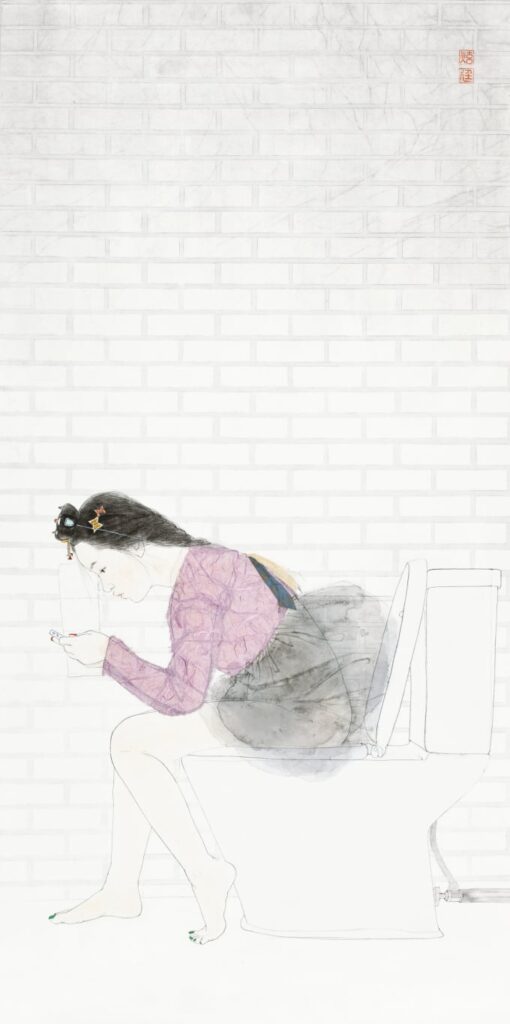 [韓国画家キム・ヒョンジョンが描く韓国の肖像⑧] 静寂が失われた時代