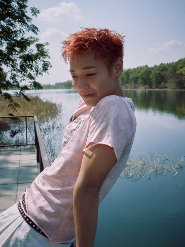 パク・ジフン、口に矢をくわえて…オレンジ髪&そばかすに続く「衝撃の変身」