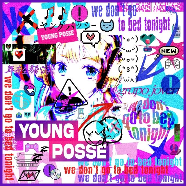 YOUNG POSSE、初のディジコア挑戦！新曲「we don't go to bed tonight」本日（7日）リリース