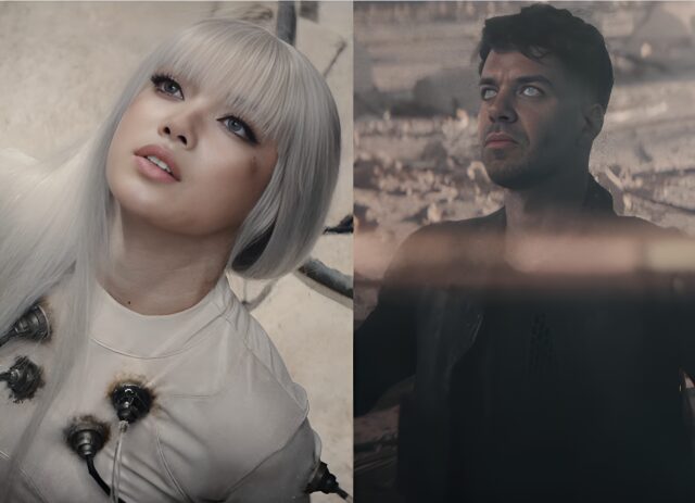 電線に縛られたリサ、実験室の「サイボーグ」？それともセクシーな「堕天使」？