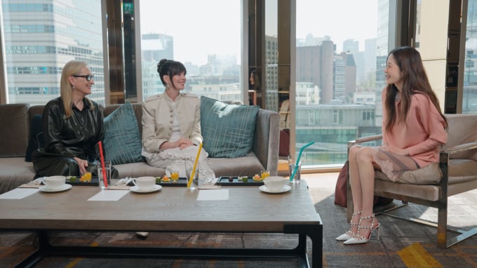 고현정, 메릴 스트립·앤 해서웨이 만났다