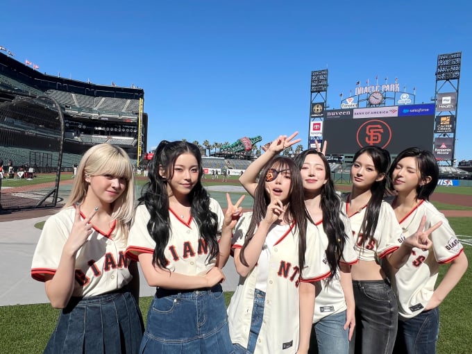 엔믹스, MLB 프리게임 공연…설윤 시구·이정후 시포