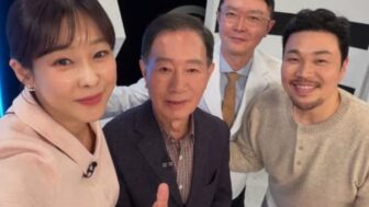 ヒョニョン、『パーフェクトライフ』撮影現場での自撮り公開…ペ・ハンソンとの和やかな2ショット