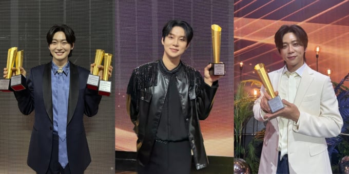 キム・ヨンビン、ナムグン・ジン、チュ・ヒョクジン、「K-トロット・グランドアワード」受賞