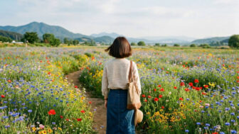 20万㎡の絶景が無料！全羅道のポピー＆ヤグルマギク畑が今、穴場すぎる