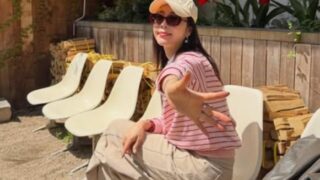 ハン・ダガム、ラフな装いでも隠せない美貌…「癒しのブランチタイム」