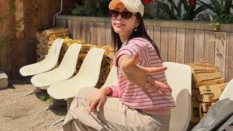 ハン・ダガム、ラフな装いでも隠せない美貌…「癒しのブランチタイム」