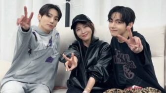 ハ・ジウォン、BTSコンサートを観覧…V＆ジョングクとの豪華2ショットが話題