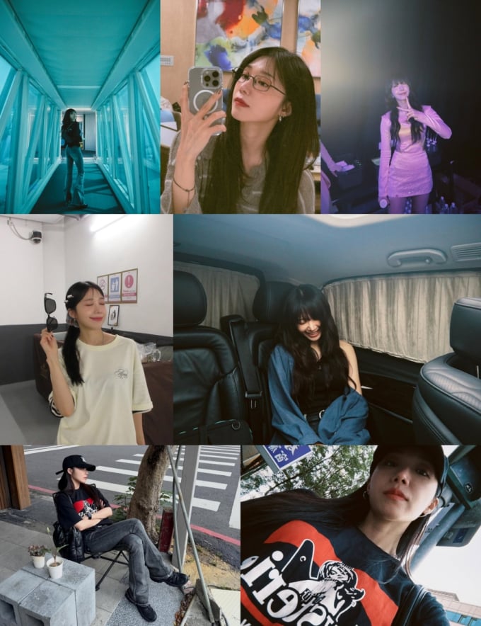 チョン・ウンジ、Apinkツアー中の近況を次々と更新