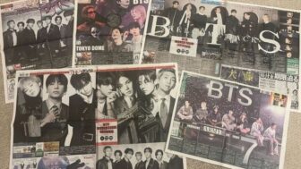 BTS、日本列島を揺るがした…7年ぶりの東京ドーム公演で主要5紙の1面を独占