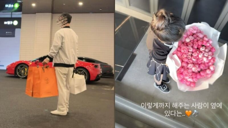 「婚前妊娠→結婚」16期オクスン、誕生日に大型花束+ブランド品を公開

【解説】
1. 「婚前妊娠→結婚」: 한국어 원문의 핵심 내용을 간결하게 전달하며, 일본 독자들이 이해하기 쉬운 표현으로 번역했습니다.
2. 「16期オクスン」: '16기 옥순'을 일본어 발음에 맞게 표기하고, 아이돌 그룹 기수 시스템을 알 수 있도록 했습니다.
3. 「誕生日に大型花束+ブランド品を公開」: 생일 축하와 사치품 공개라는 두 가지 뉴스 포인트를 강조하여 호기심을 자극하는 제목으로 구성했습니다.