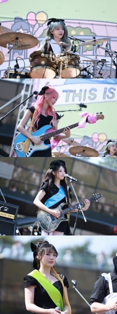 QWER、初夏の爽やかさそのもの…「セレモニー」で中毒性を証明