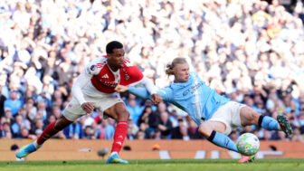 ハーランド決勝弾でマンCが逆転Vへ前進！敵地でアーセナルを2-1撃破、優勝争いの主導権を掌握