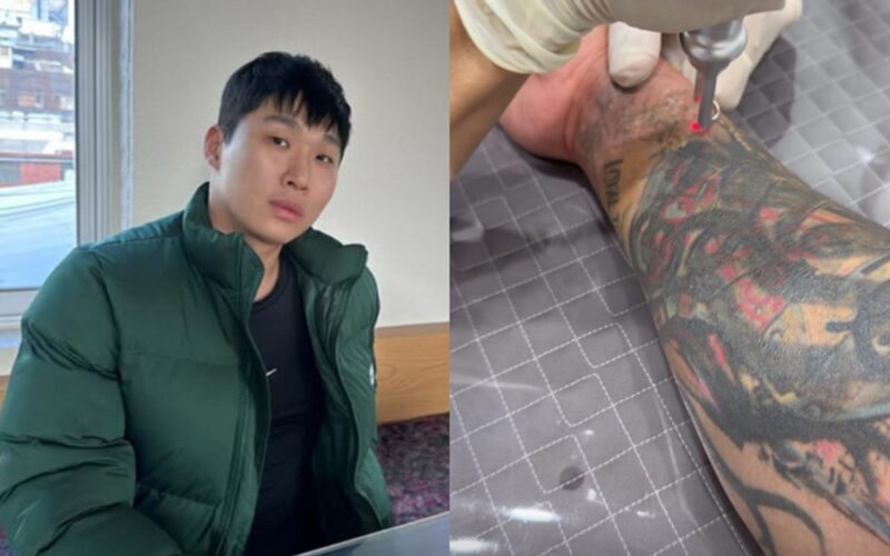スウィングス、'ビッグナティdiss曲'後の心境の変化か…突然のタトゥー除去→「苦しかった」