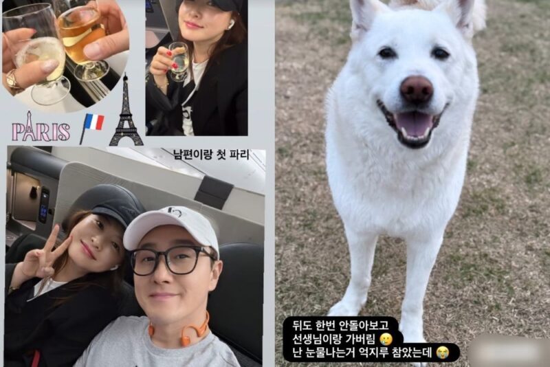 'キム・ウォンヒョ♥'シム・ジンファ、結婚15年目に突然韓国を離れる…「夫との初めてのパリ」