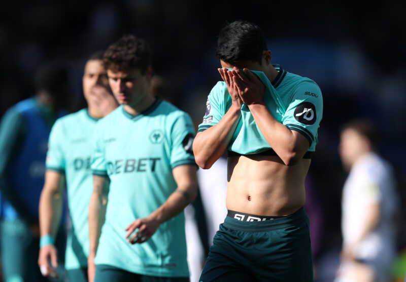 ファン・ヒチャン所属のウルヴァーハンプトン、残り5試合で2部降格が決定