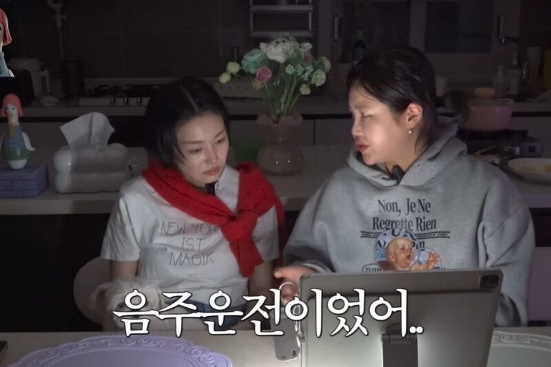 ソルビ、飲酒運転車両の事故に巻き込まれる…通行人が転落する衝撃の瞬間