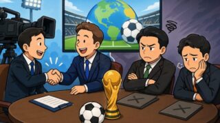 W杯放映権が決定　JTBCとKBSが共同中継へ、地上波2社は不参加