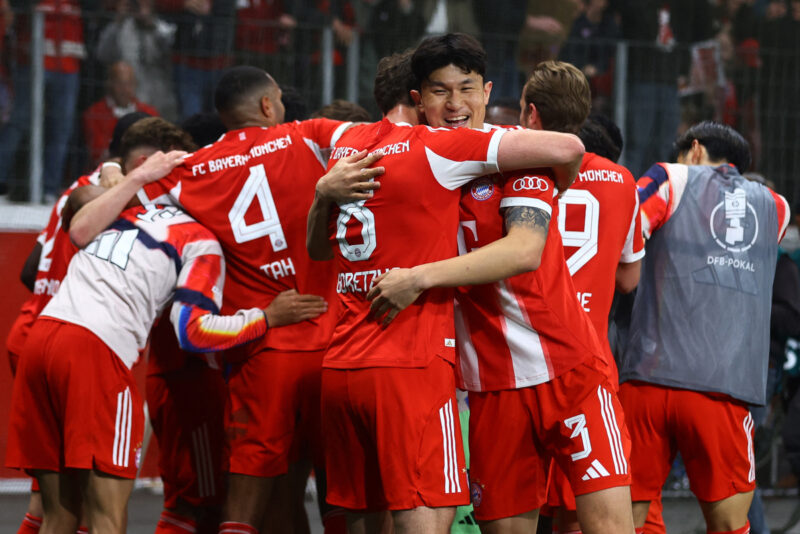 バイエルンがレバークーゼン撃破でDFBポカール決勝進出　金玟哉も途中出場で貢献、二冠へ王手