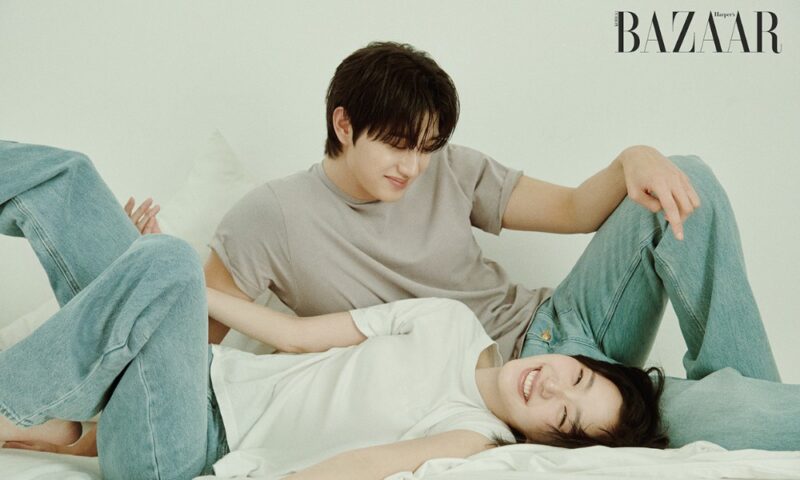 キム・ゴウン♥キム・ジェウォン、愛らしい「年上年下」カップルグラビア…「ずっと年下とは初めて」