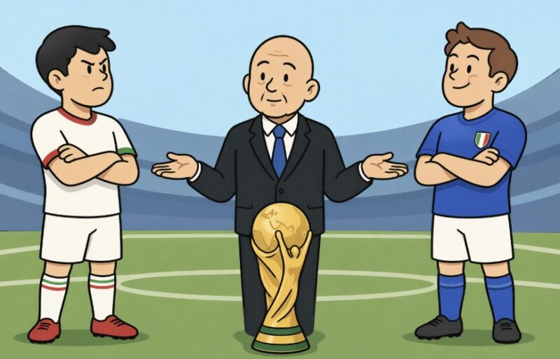 W杯は外交の場？「イランの代わりにイタリアを」トランプ側近の仰天発言に批判殺到