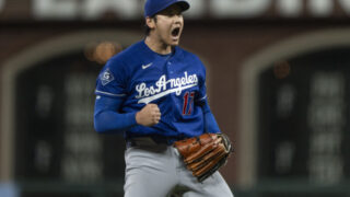 大谷翔平、53号より光った「0.38」の衝撃　連続出塁は止まるも6回無失点、今季24回で1失点の「サイ・ヤング級」投球