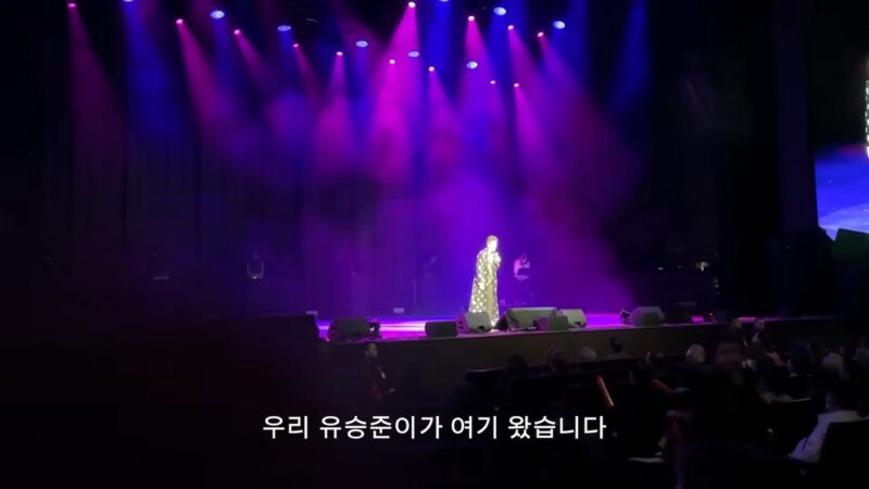 「兵役逃れ」ユ・スンジュン、テ・ジナコンサートで捉えられる…韓国観客の歓声に90度お辞儀→最後には号泣
