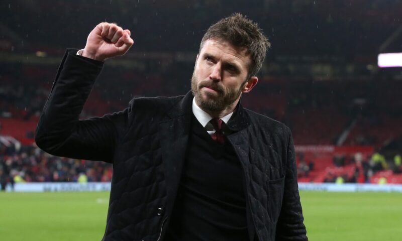 マンUに朗報！キャリック暫定監督が評価急上昇、正式就任の可能性も浮上