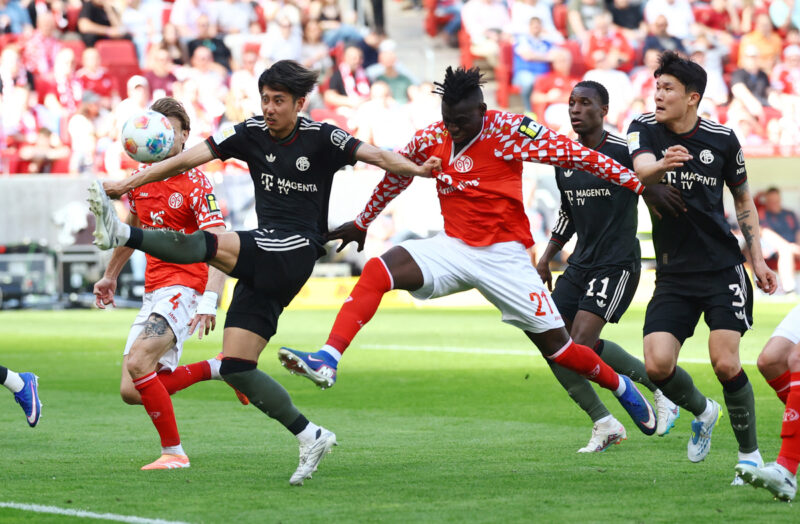 金玟哉がフル出場！バイエルン、マインツとの激闘を制し4-3逆転勝利