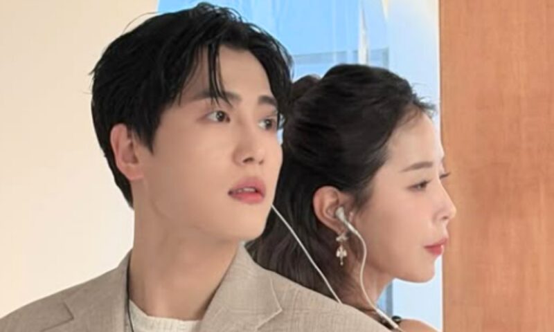 シンジ、♥ムンウォンとの結婚控えノースリーブで大胆露出…甘いカップルグラビア