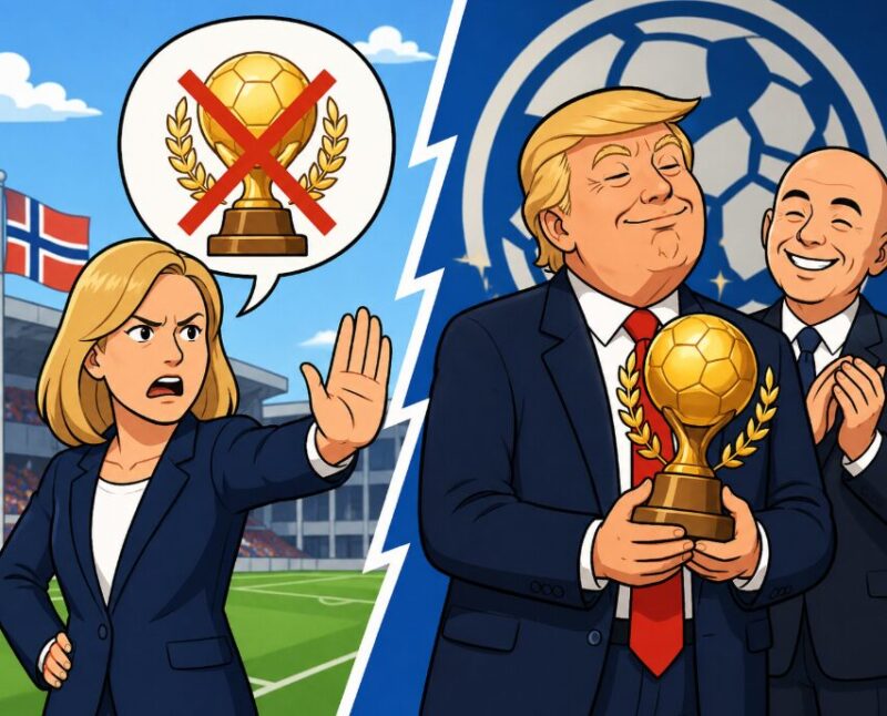 「トランプ氏へのFIFA平和賞を撤回せよ」ノルウェーサッカー協会が異例の抗議