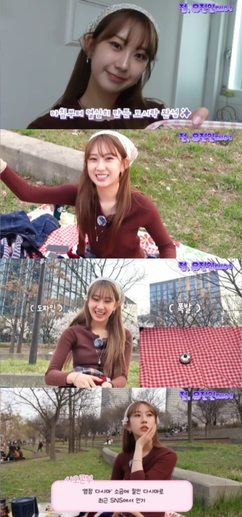 チョン・ユジン、漢江ピクニックVlog公開