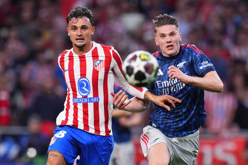 PKで互いに譲らず…アーセナルとアトレティコ、CL準決勝第1戦は1-1ドロー