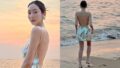 37歳ジェシカ、鱗ドレスに45kgの骨と皮…海辺の人魚姫そのもの