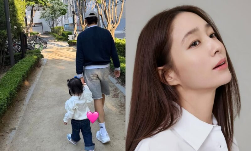 イ・ミンジョンが愛する2人…イ・ビョンホン＆娘ソイとのツーショットに甘さ爆発