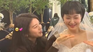 チョ・ヘジョン、キム・ゴウン結婚式のビハインドカット大放出…「“성덕”は幸せでした」