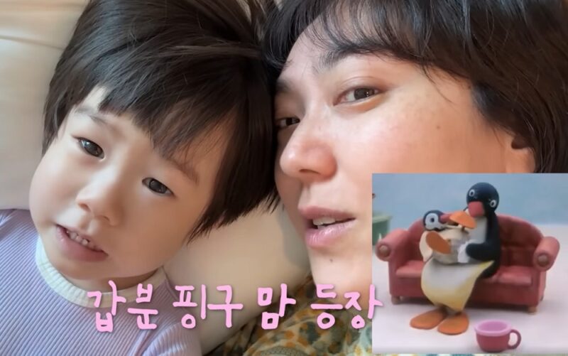 강재준♥이은형、言葉遅い子のために喃語練習「上手にできてる、怖がりだけど」