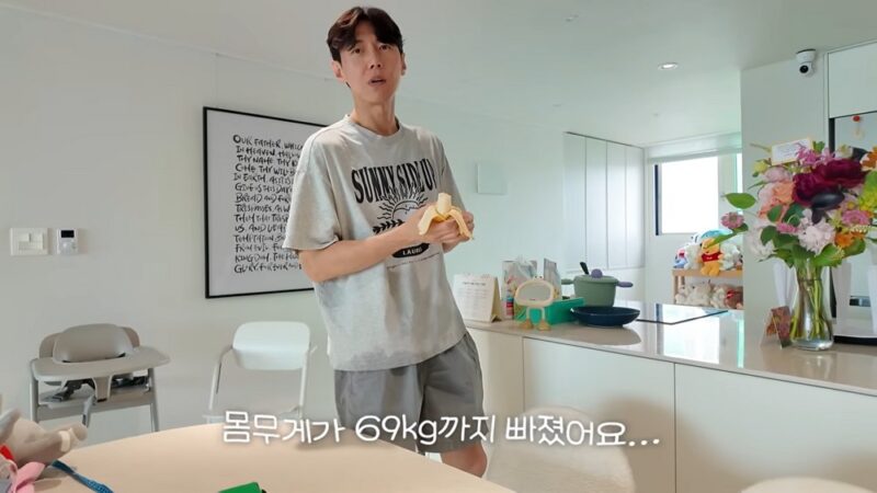 「지소연♥」송재희、3人の子育てで骨だけに？「186cmで69kg」