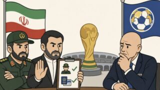 イラン、W杯参加の条件に「革命防衛隊出身者の入国保証」を要求